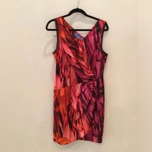 Vera Wang draped front dress. Size large